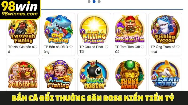 Bắn Cá Đổi Thưởng